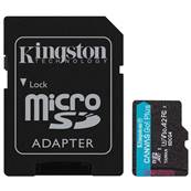 Mémoire MicroSD - KINGSTON - Canvas Go Plus - 64Go - 200 Mo/sec