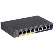Switch - NETGEAR - 8 Ports - GS108PE300EUS - 10/100/1000Mbits - Gamme Entreprise