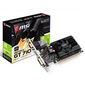 PCI-E16X , MSI , Nvidia GEFORCE GT710 - 2Go