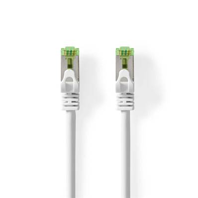 Cable Reseau RJ45 - S/FTP - 10 m - CAT 7 - Blanc - CCGB85420WT100