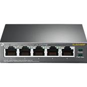 Switch - TPLINK - 5 Ports - TL-SG1005P - 10/100/1000Mbits - Gigabits - 4 Ports POE