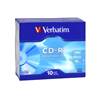 Verbatim CD-R 700 Mo (80min) 52x - Boitier Slim 10 CD