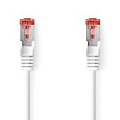 Cable Reseau RJ45 - S/FTP - 1 m - CAT 6 - Blanc - CCGB85221WT10