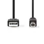 Cable USB vers Imprimante - 5.0 m - CCGP60100BK50