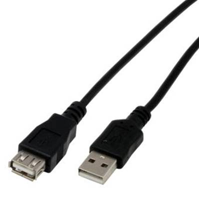 Cable USB 2.0 - USB-A Male / USB-A Femelle - 5 m - CCGL60EXTBK50