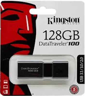 Clé Mémoire Kingston - 128Go USB3.1/USB3.0