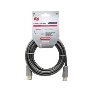 Câble HDMI / HDMI - Marque Real Cable - 3m - HD-VIM Plaqué Or