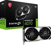 PCI-E16X , MSI , Nvidia GEFORCE RTX4070 - 12Go - VENTUS 2X OC