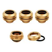 Pack de 4 Embouts 12mm - CORSAIR - Hydro X Series XF - Or ( Gold ) - ( CX-9052002-WW )