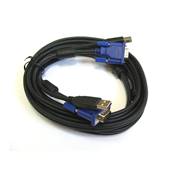Cable KVM comprenant cable VGA - USB - 1.80 m - DKVM-CU