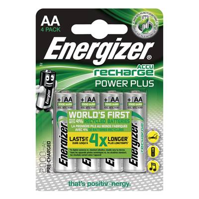 Piles Energizer AA - Rechargeable - HR6 - 2000mAh