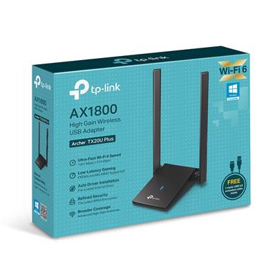 Carte Réseau Wifi - TP-LINK - ARCHER TX20UPLUS - Wifi 6 - AX1800