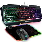 Pack Clavier + Souris + Tapis RGB - SPIRIT OF GAMER - ULTIMATE 500