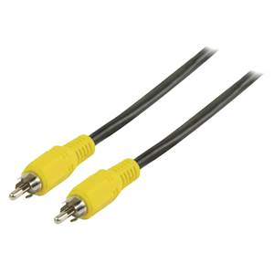 Cable RCA Composite - VALUELINE - Réf : VLVP24100B20 - 2m