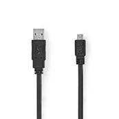 Cable USB 2.0 - USB-A Male / USB-B Male - CCGL60500BK20