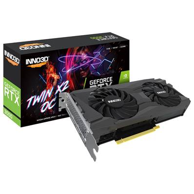 PCI-E16X , INNO3D , Nvidia GEFORCE RTX3050 - 8Go - TWIN X2 OC