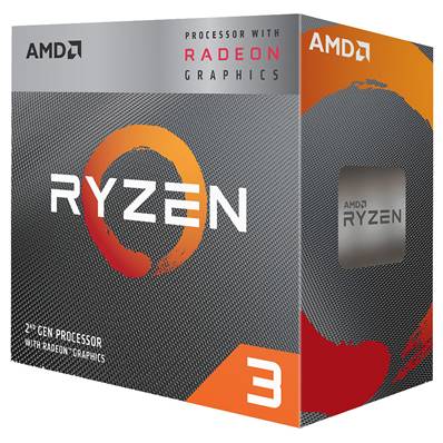 CPU AMD Ryzen 3 3200 Wraith Stealth Edition - 4C/4T - 3.6 à 4Ghz